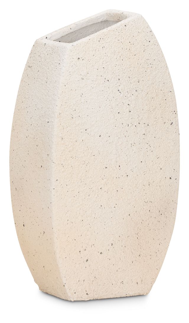 Selina White Large Vase