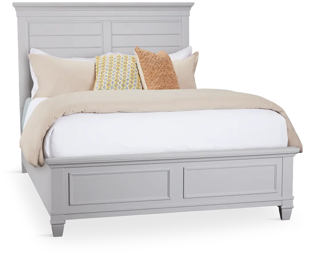 Cape Cod Gray Panel Bed Cape Cod Gray Panel Bed
