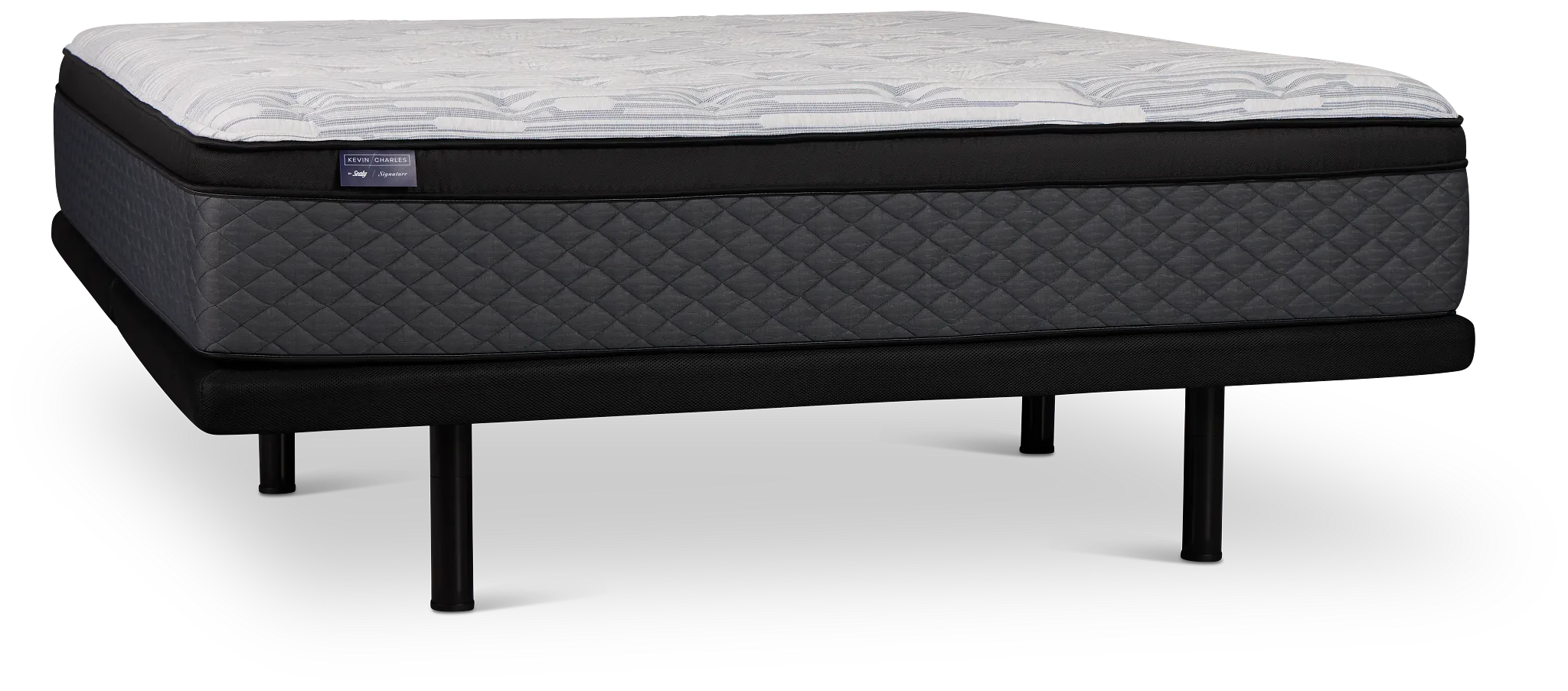 Kevin Charles By Sealy Signature 14" Plush Euro Top Mattress