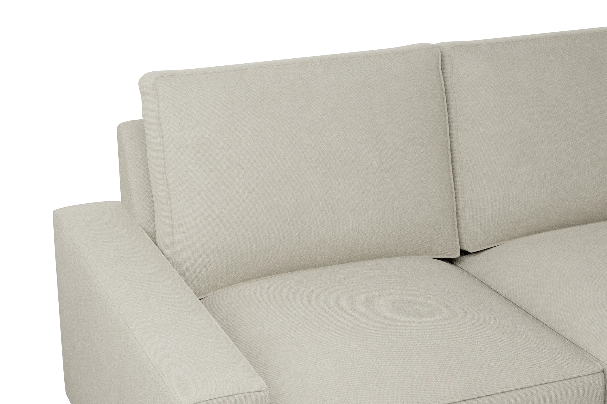 Edgewater Suave Beige Large Right Chaise Sectional