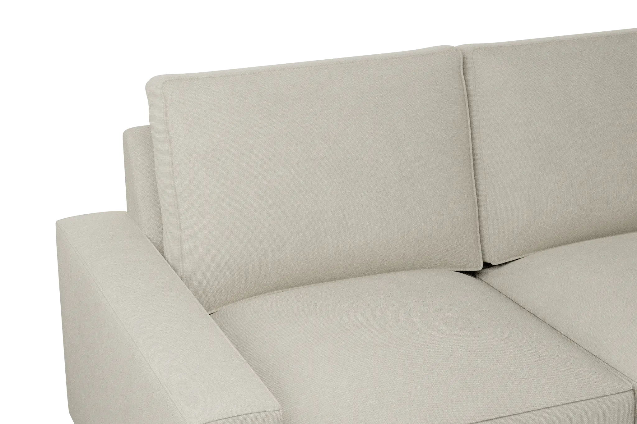 Edgewater Suave Beige Large Right Chaise Sectional Edgewater Suave Beige Large Right Chaise Sectional
