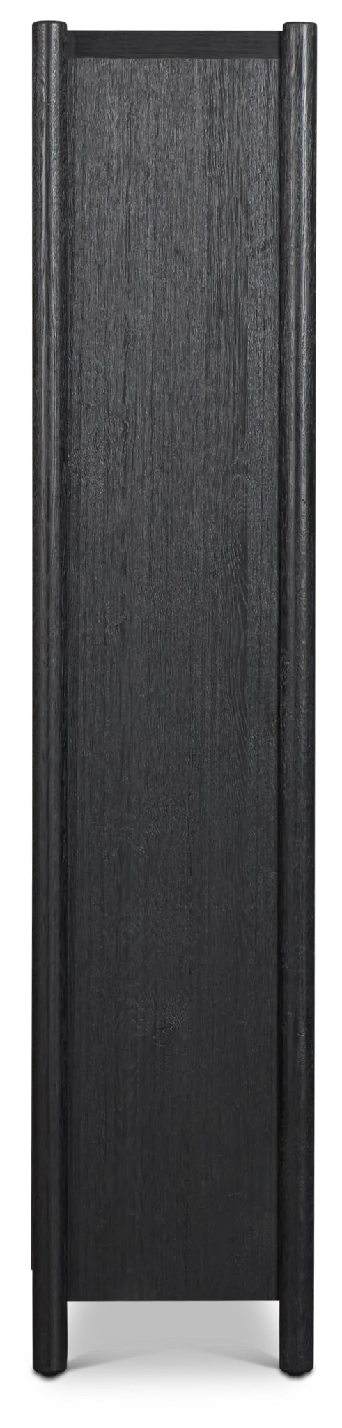 Santorini Black Bookcase