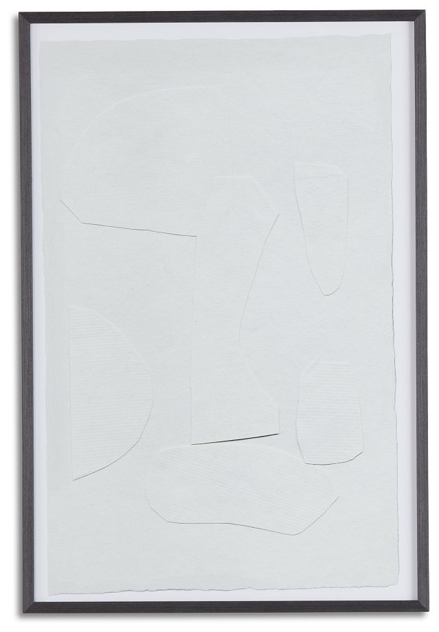 Marmol White Framed Wall Art