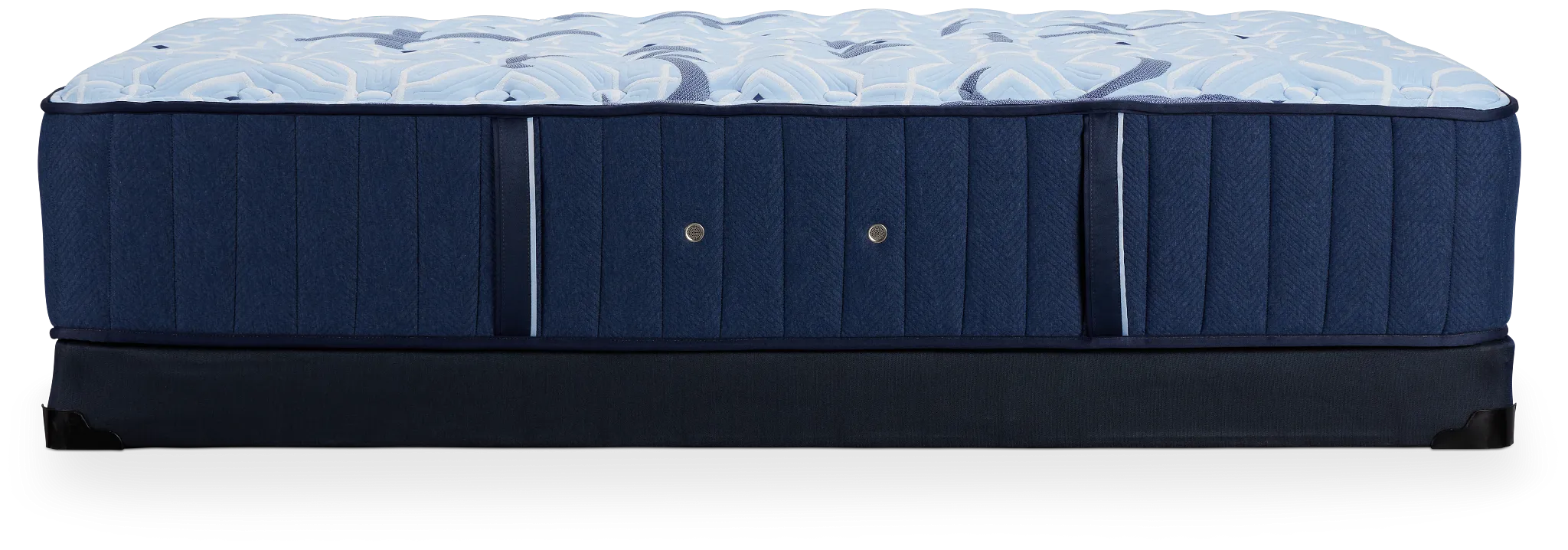 Stearns & Foster Estate Firm Low-profile Mattress Set