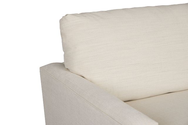 Noah Ivory Fabric Left Chaise Sectional