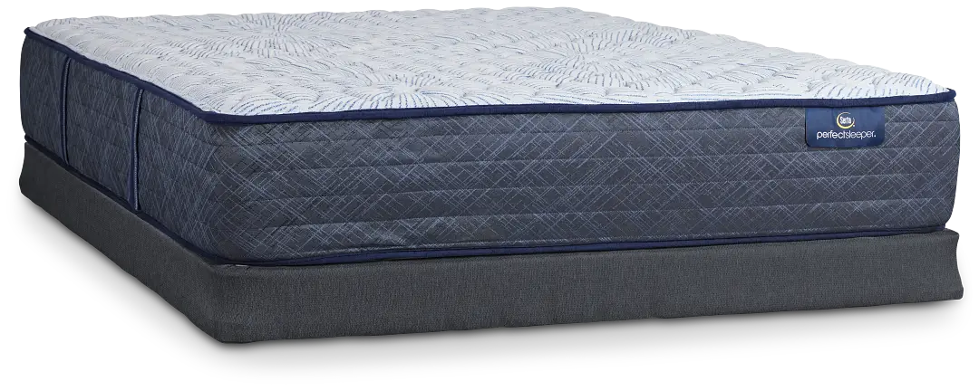 Serta Perfect Sleeper Blue Lagoon Nights Firm Low-profile Mattress Set Serta Perfect Sleeper Blue Lagoon Nights Firm Low-profile Mattress Set
