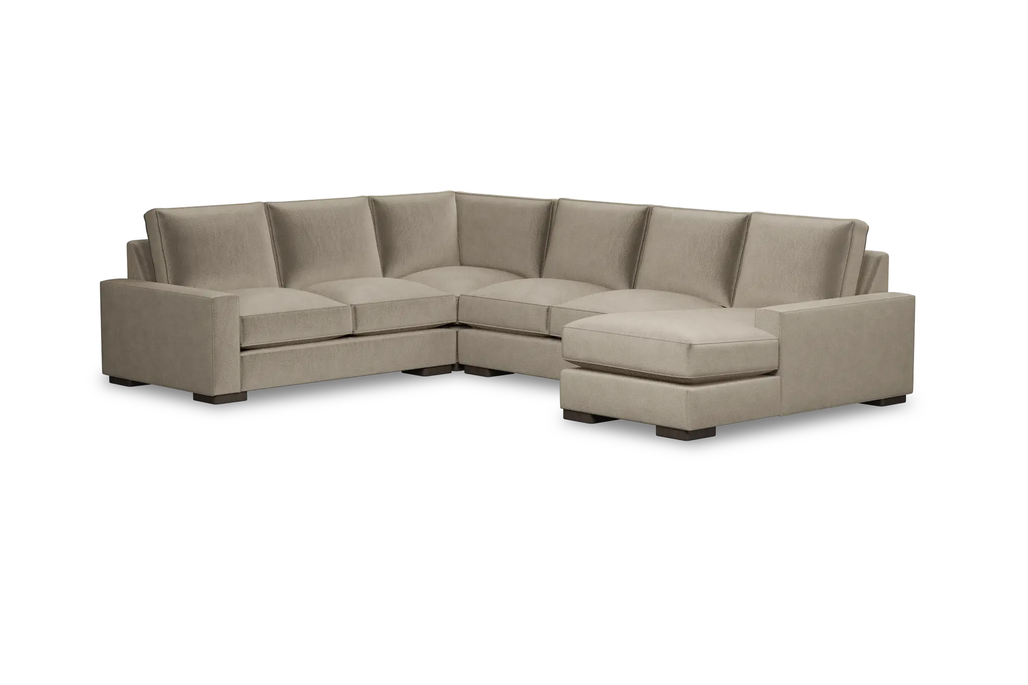 Edgewater Joya Beige Medium Right Chaise Sectional Edgewater Joya Beige Medium Right Chaise Sectional