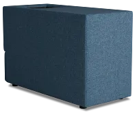 Citymod Blue Fabric Itable Media Console With Storage Drawer