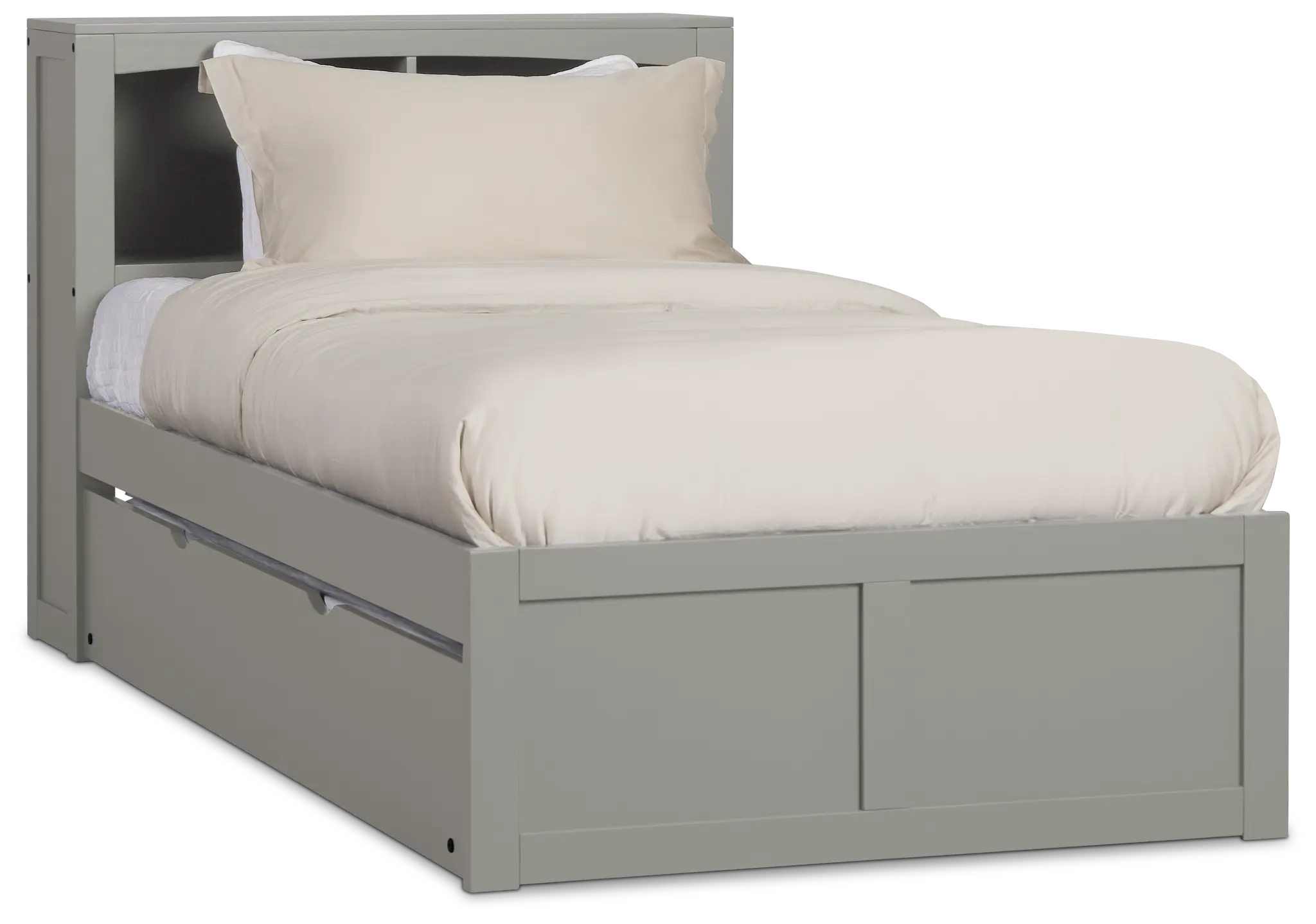 Charleston Gray Bookcase Trundle Bed Charleston Gray Bookcase Trundle Bed