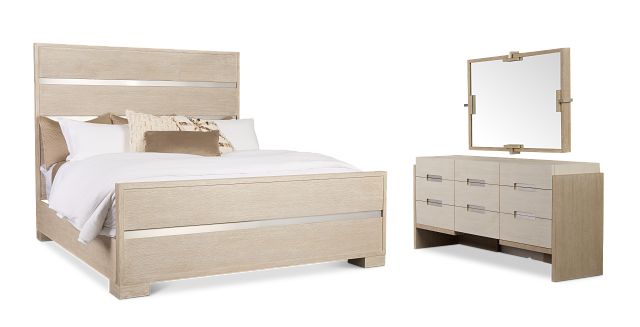 Miramar Light Tone Panel Bedroom