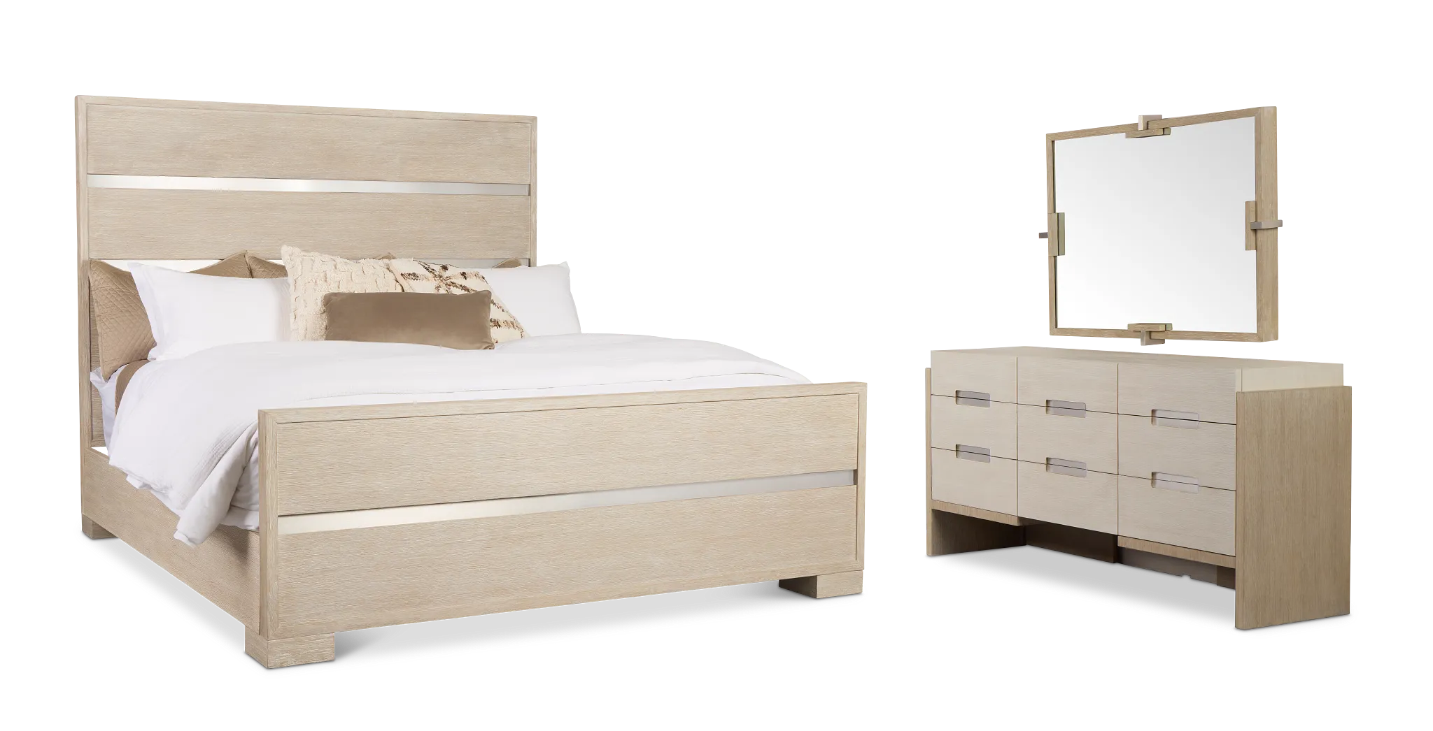 Miramar Light Tone Panel Bedroom