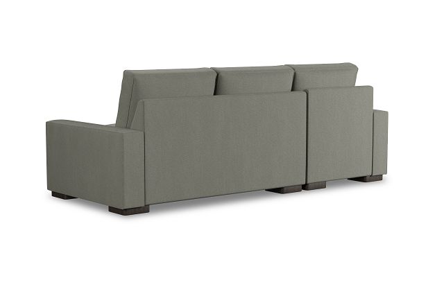 Edgewater Delray Pewter Left Chaise Sectional