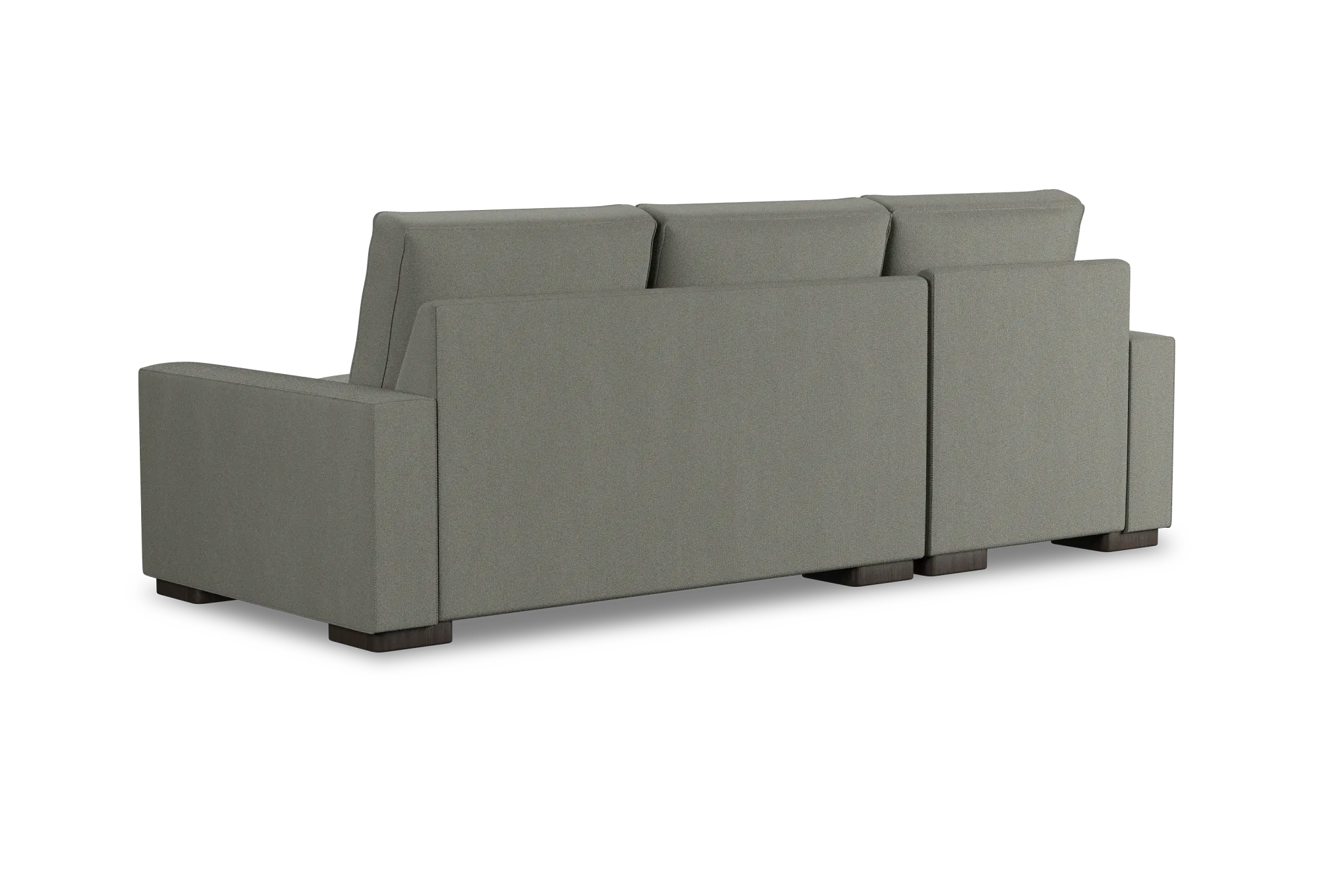 Edgewater Delray Pewter Left Chaise Sectional