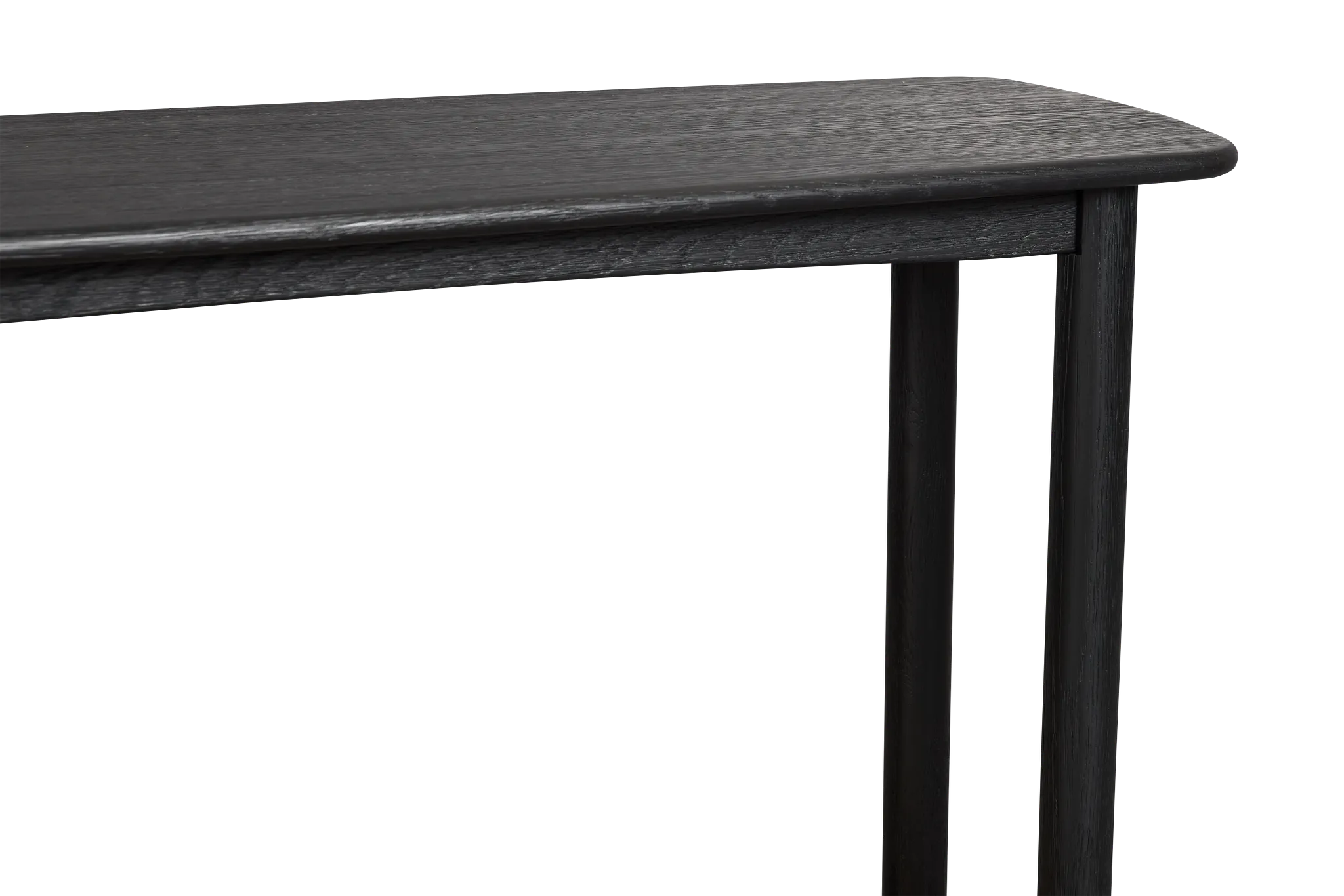 Santorini Black Small Console Table