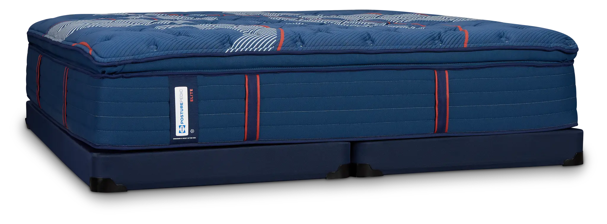 Posturepedic Elite Spring Albany 2 Soft Low-profile Mattress Set Posturepedic Elite Spring Albany 2 Soft Low-profile Mattress Set