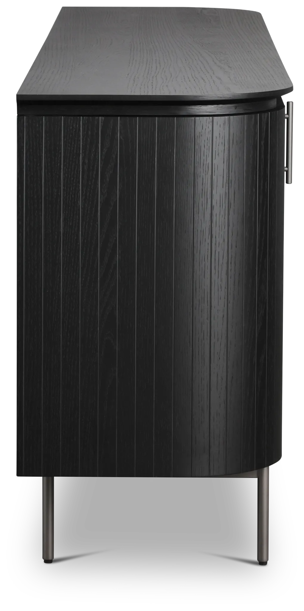 Nomad Black Round Buffet