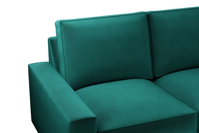 Edgewater Joya Green Small Two-arm Sectional