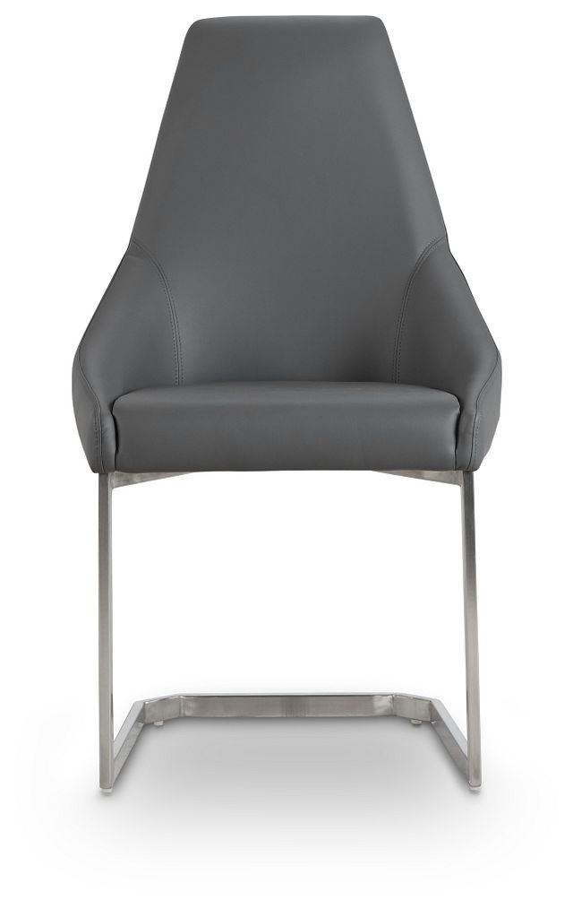 Monaco Gray Upholstered Side Chair