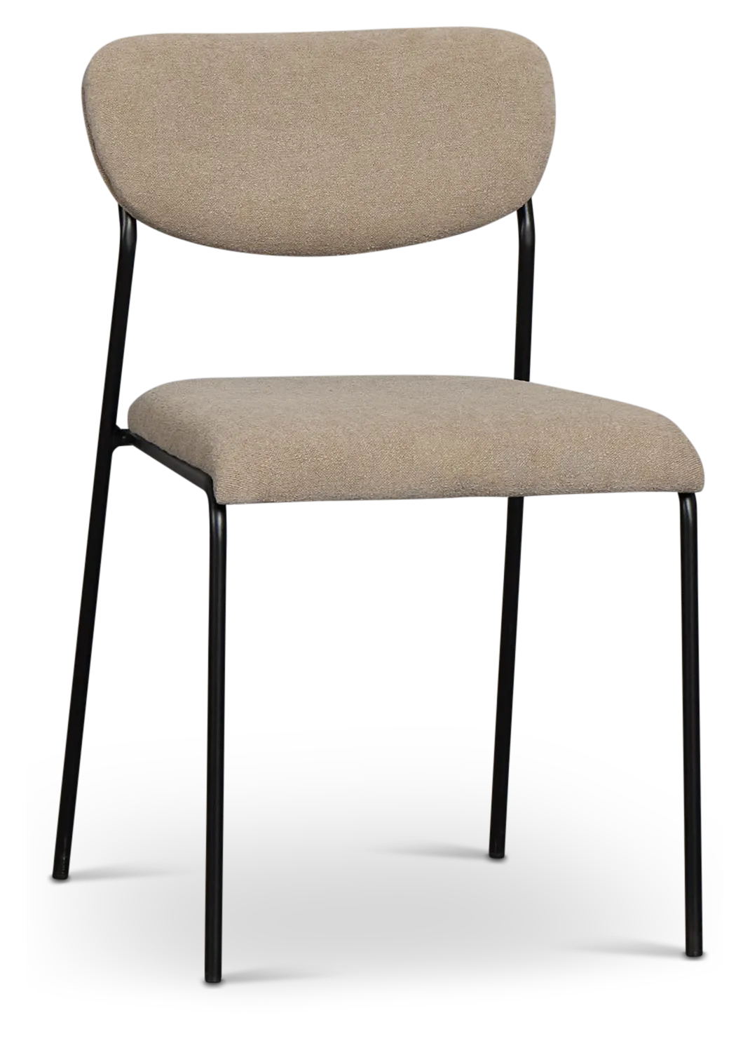 Lynden Gray Metal Upholstered Side Chair