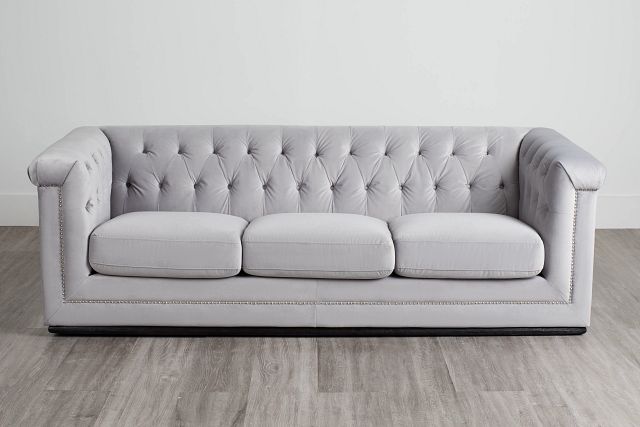 Blair Gray Micro Sofa (0)