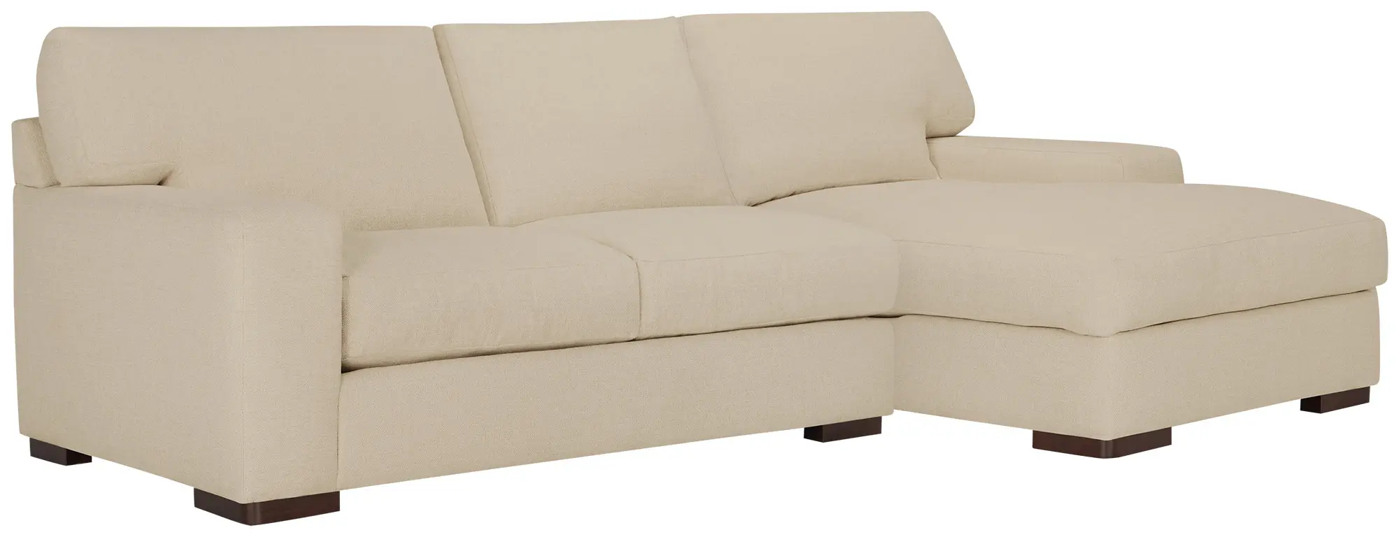 Veronica Khaki Down Right Chaise Sectional Veronica Khaki Down Right Chaise Sectional