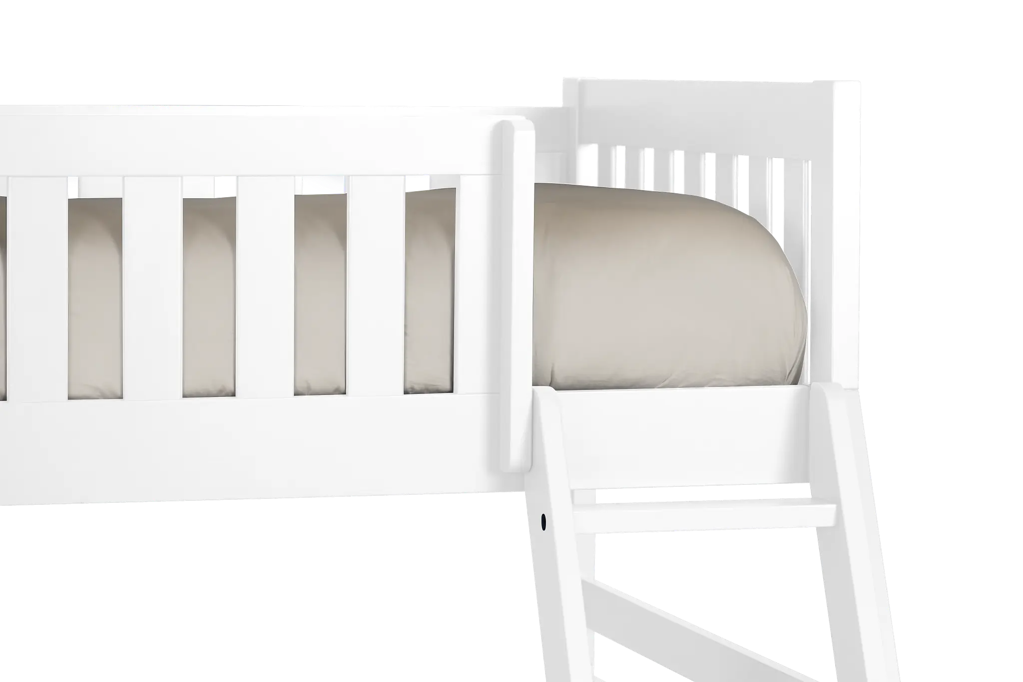 Charleston White Trundle Bunk Bed Charleston White Trundle Bunk Bed