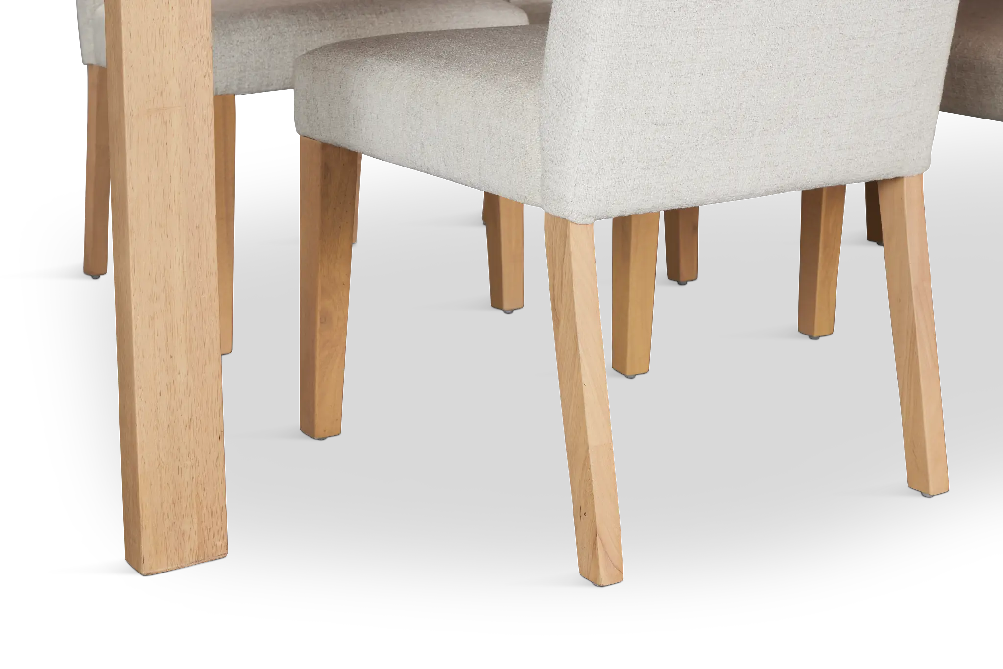 Park Ridge Light Tone Rectangular Table & 4 Upholstered Chairs Park Ridge Light Tone Rectangular Table & 4 Upholstered Chairs