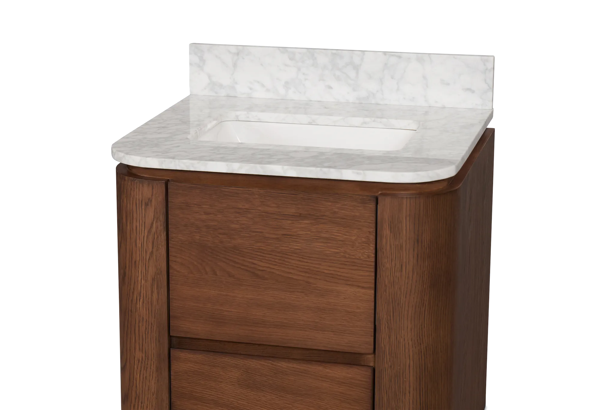 Nomad Mid Tone 24" Floating Bathroom Vanity