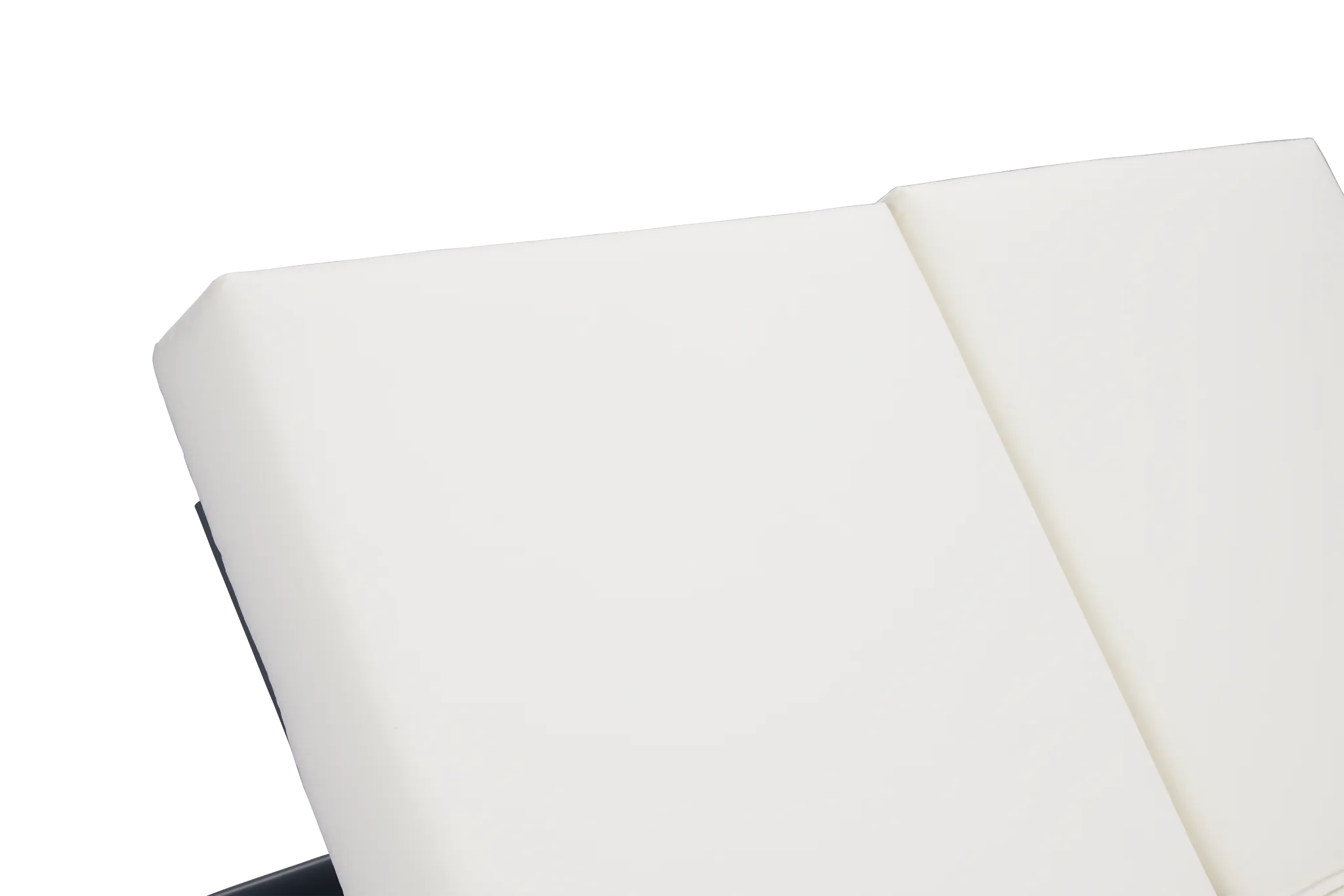 Tortuga Gray White Double Cushion Chaise