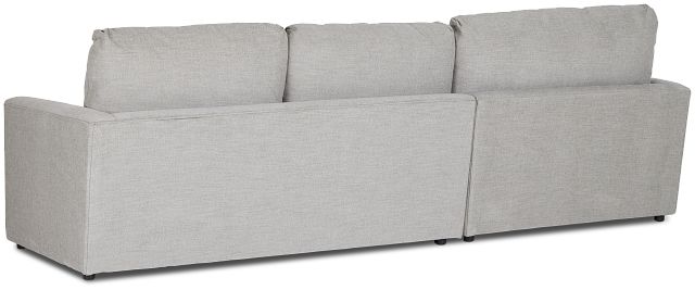 Noah Gray Fabric Left Chaise Sectional