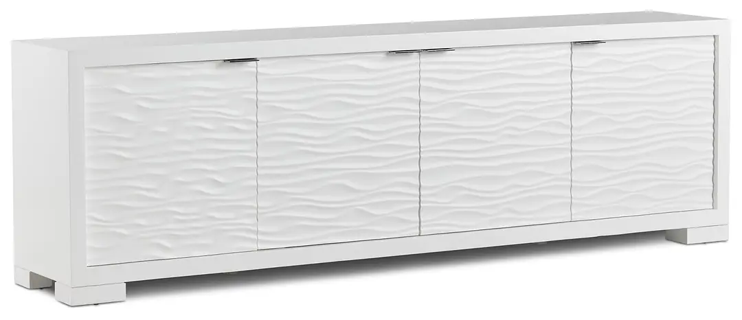 Ocean Drive White 96" Tv Stand Ocean Drive White 96" Tv Stand