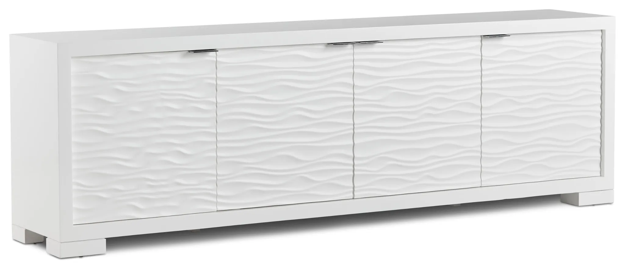 Ocean Drive White 96" Tv Stand