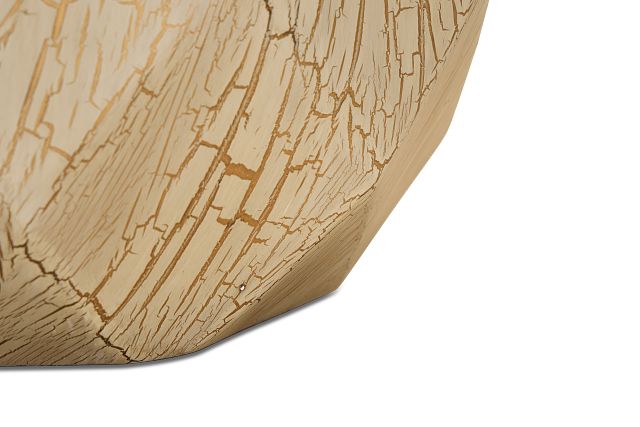 Bella White Round Vase