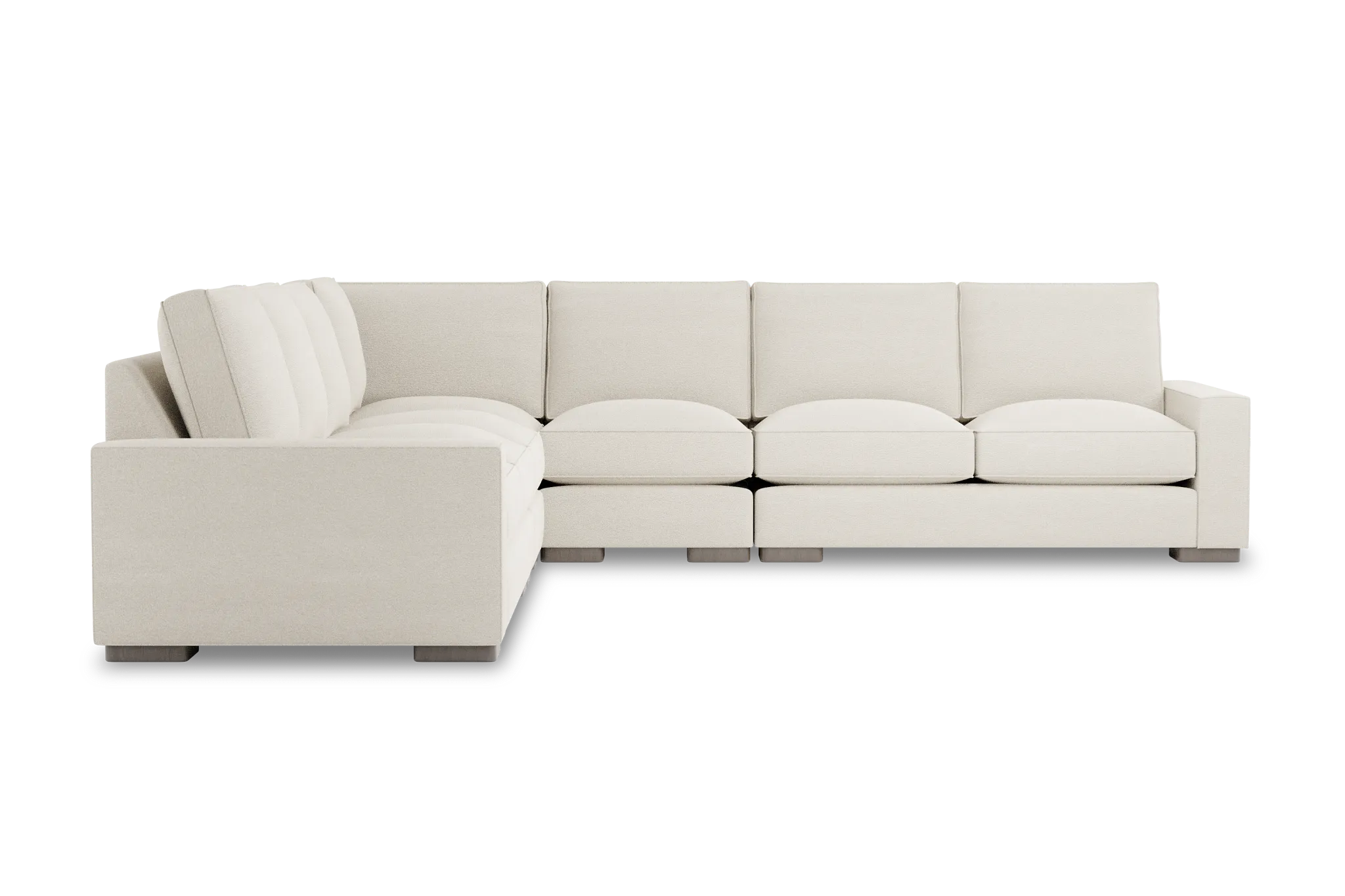 Edgewater Elite Ivory Large Two-arm Sectional