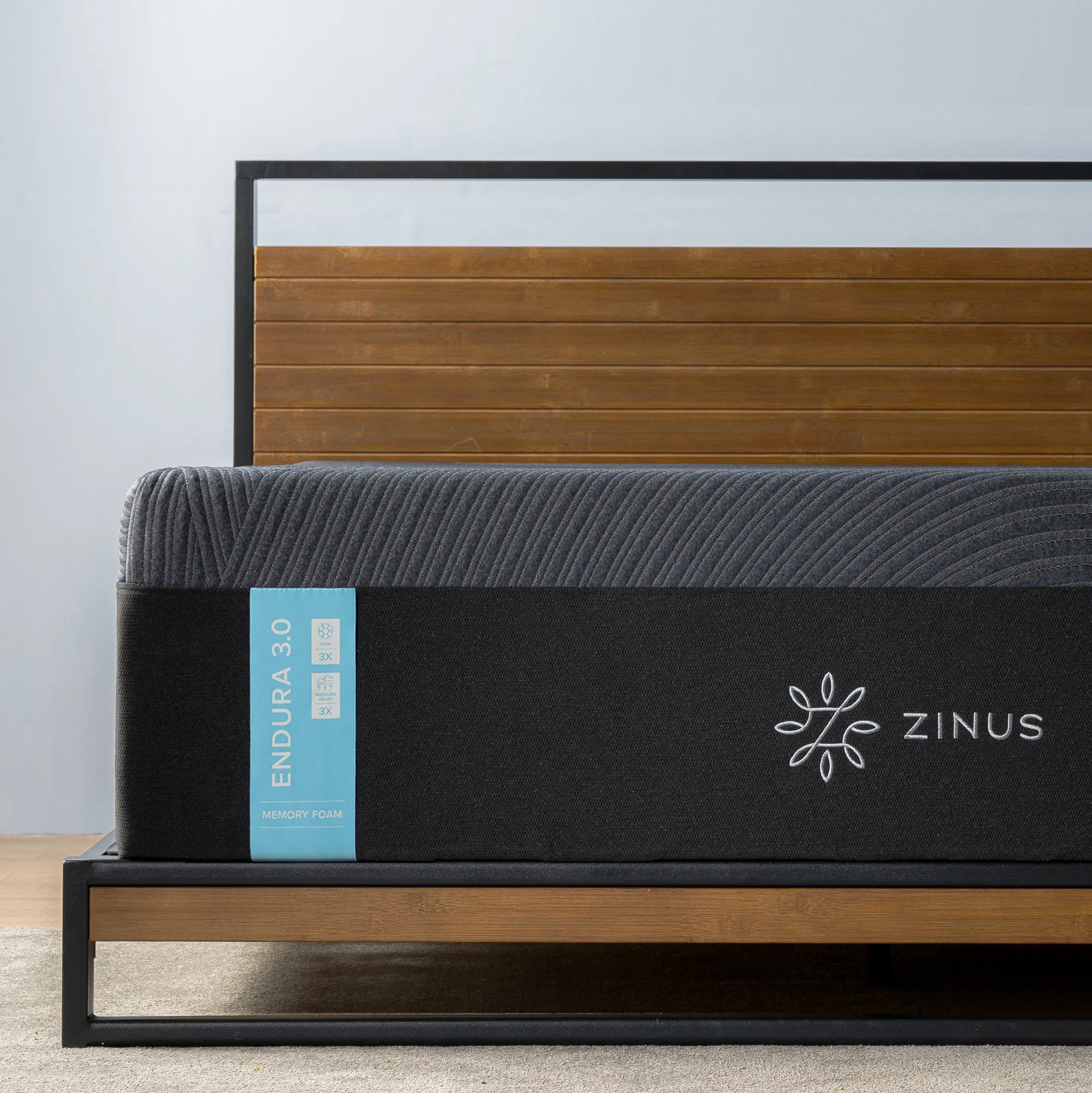 Zinus Endura 3.0 14" Plush Memory Foam Mattress