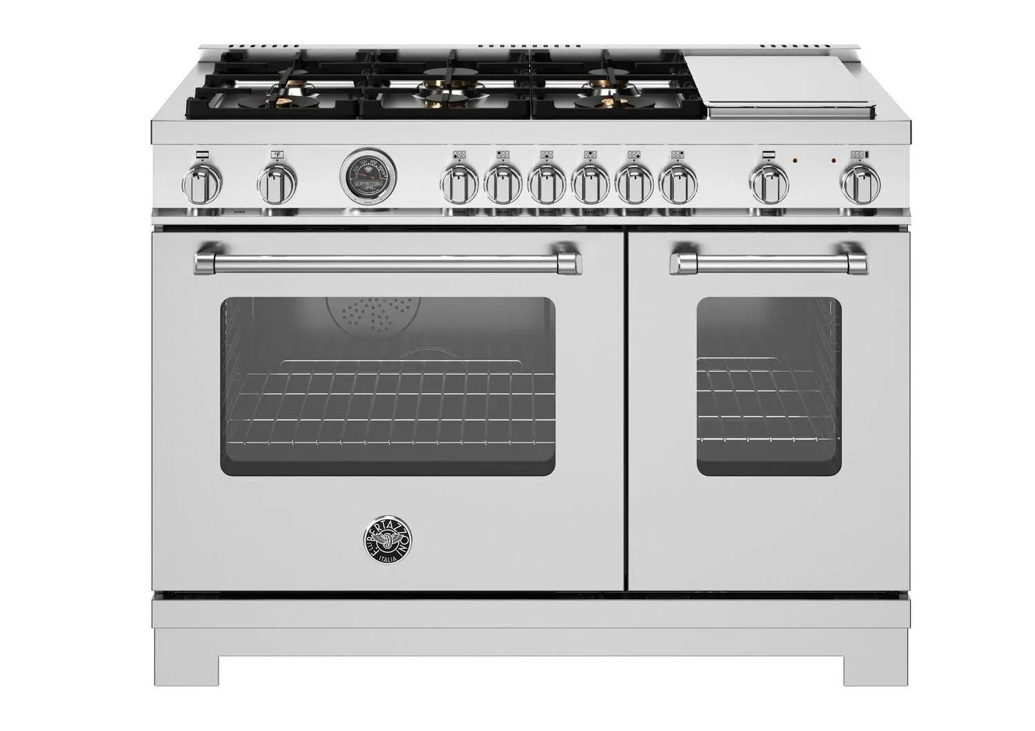Bertazzoni 486 Series Stainless Steel 48" Propane Range