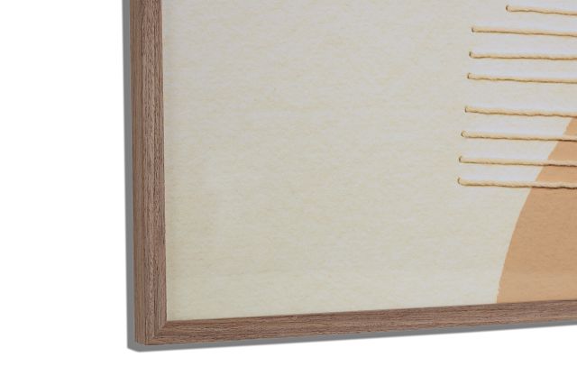 Nevaeh Dark Brown Framed Wall Art