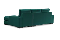 Edgewater Joya Green Right Chaise Sectional