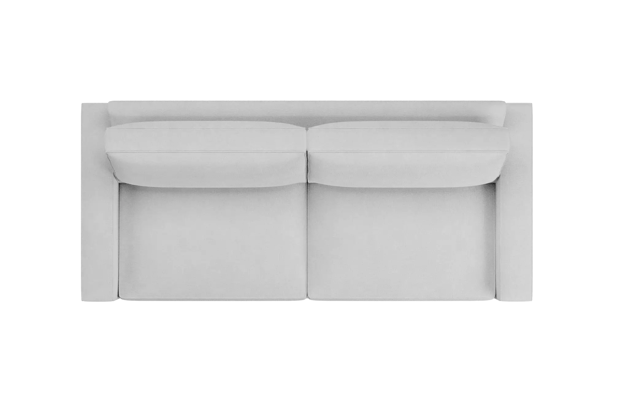 Edgewater Suave White 96" Sofa W/ 2 Cushions Edgewater Suave White 96" Sofa W/ 2 Cushions