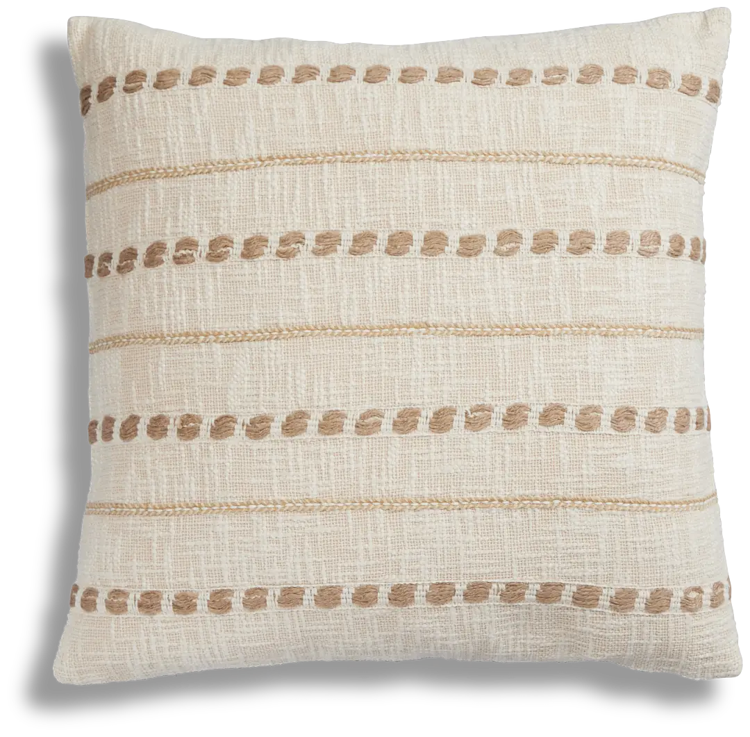Lagani Ivory Square Accent Pillow Lagani Ivory Square Accent Pillow