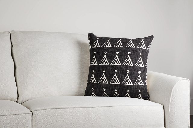 Milo Gray 20" Accent Pillow