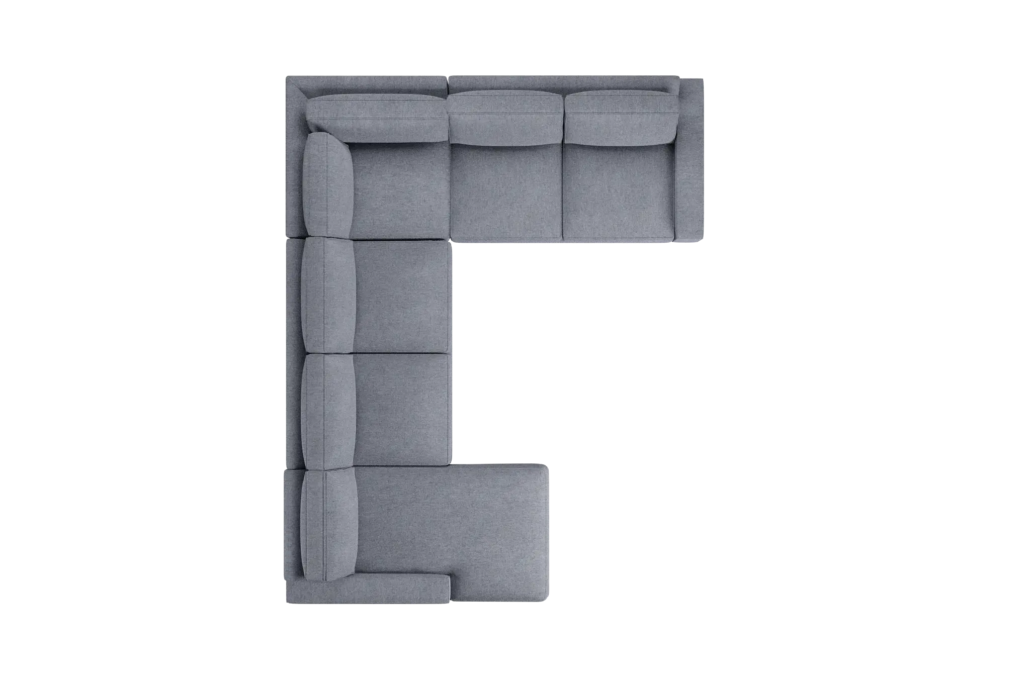 Edgewater Elevation Gray Medium Left Chaise Sectional Edgewater Elevation Gray Medium Left Chaise Sectional