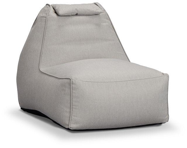 Castaway Dark Beige Bean Bag Chaise