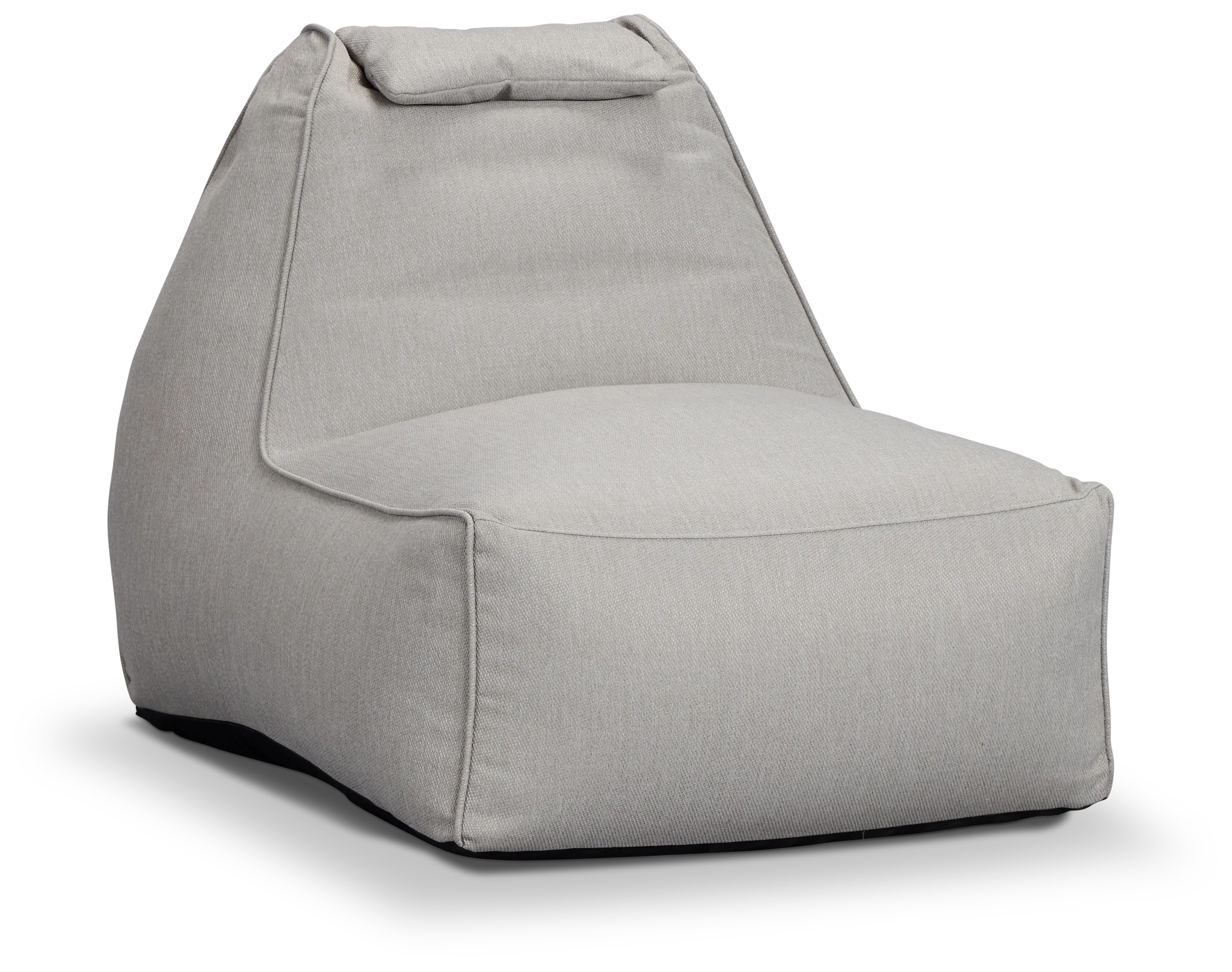 Castaway Dark Beige Bean Bag Chaise