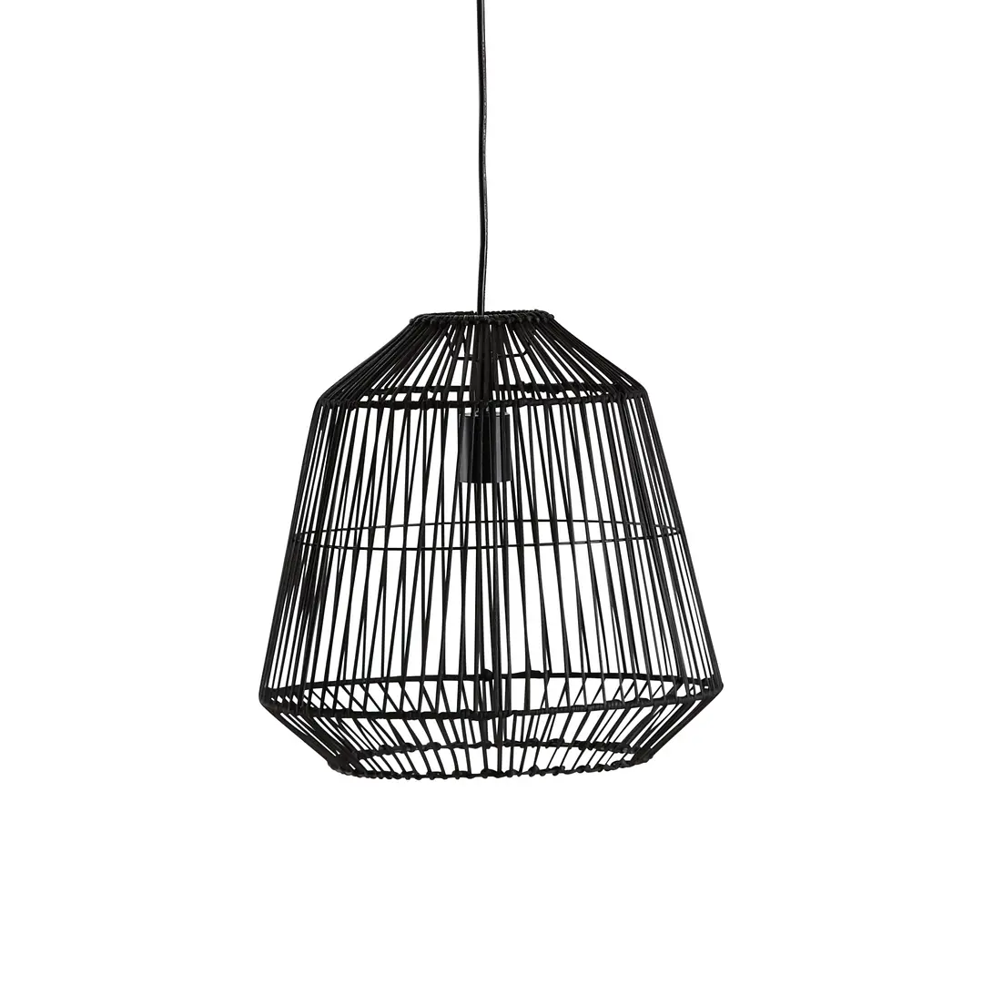 Resin Black Bamboo Pendant Resin Black Bamboo Pendant