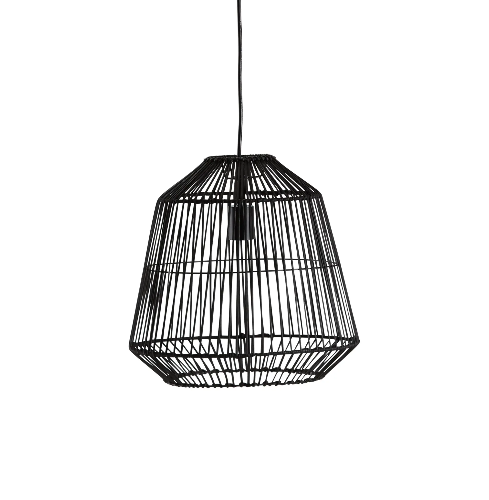 Resin Black Bamboo Pendant Resin Black Bamboo Pendant