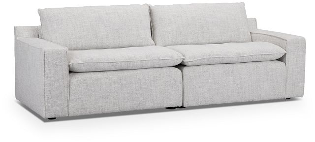 Aurora Light Gray Micro Sofa