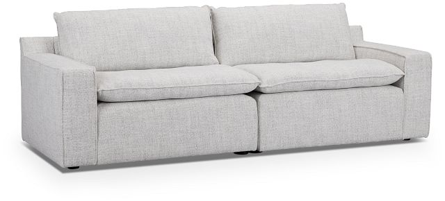 Aurora Light Gray Micro Sofa