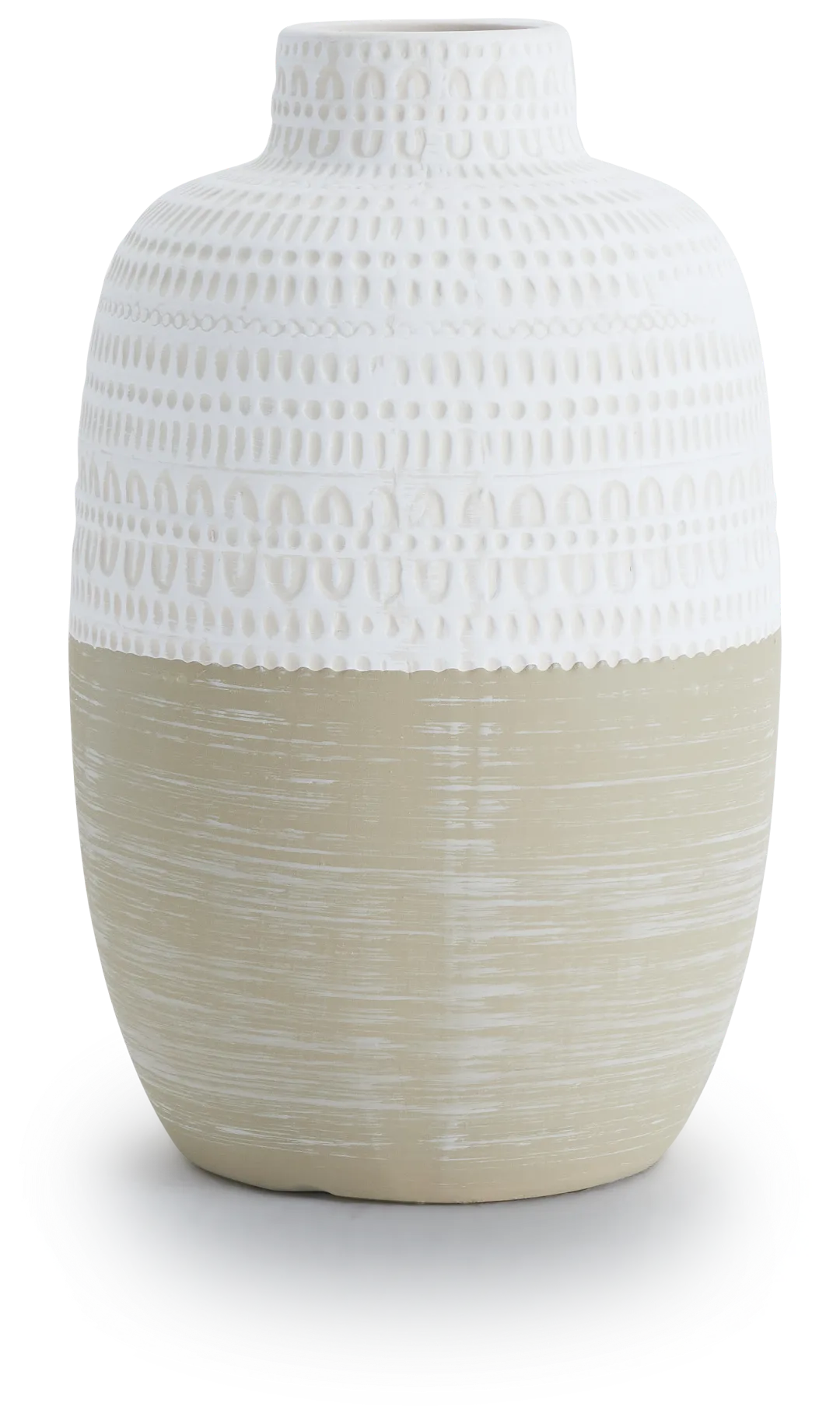 Leif Beige Large Vase