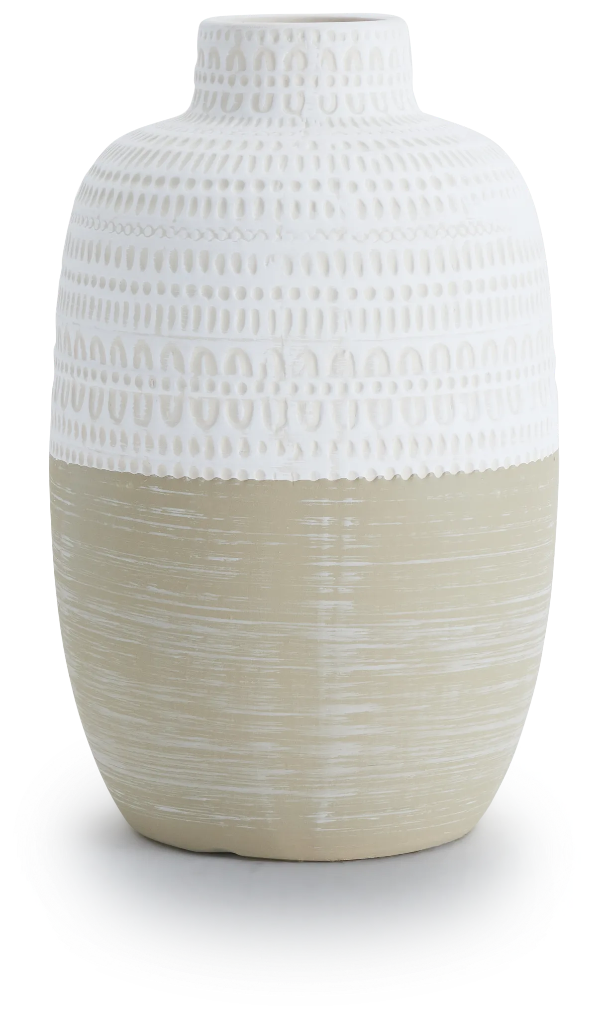 Leif Beige Large Vase